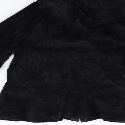 Gap Girls Black   Full Zip Jumper Size 3 Years  - CAT
