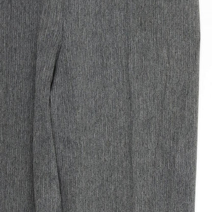 Womens UK Size 16 Marks and Spencer Regular Fit  Green Trousers