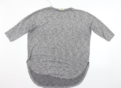 Papaya Womens Grey   Pullover Jumper Size M