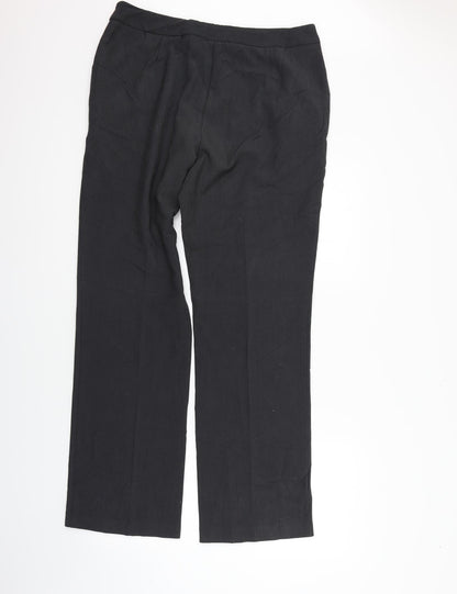 Womens UK Size 14 Marks and Spencer Regular Fit  Grey Trousers