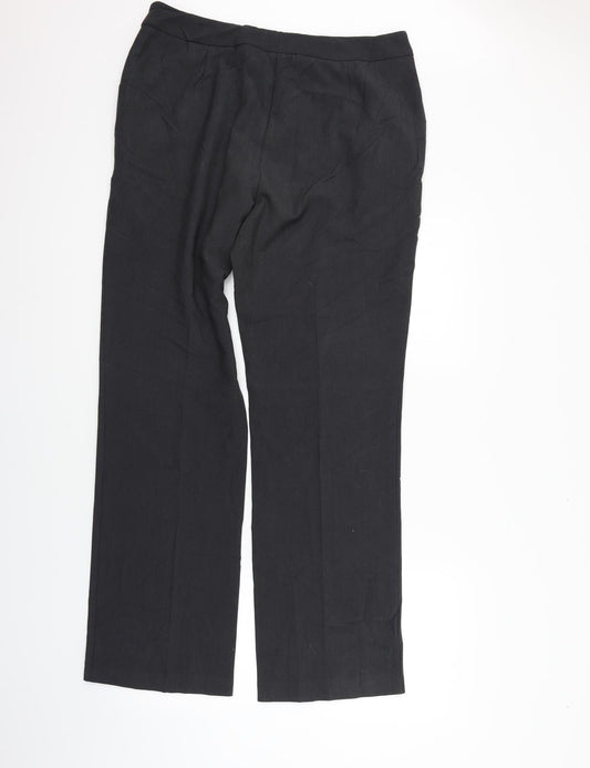 Womens UK Size 14 Marks and Spencer Regular Fit  Grey Trousers