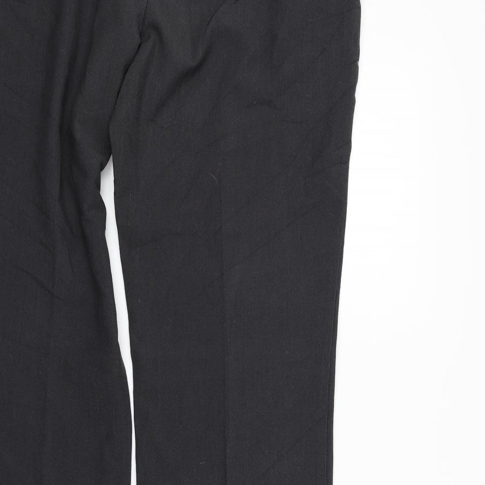 Womens UK Size 14 Marks and Spencer Regular Fit  Grey Trousers