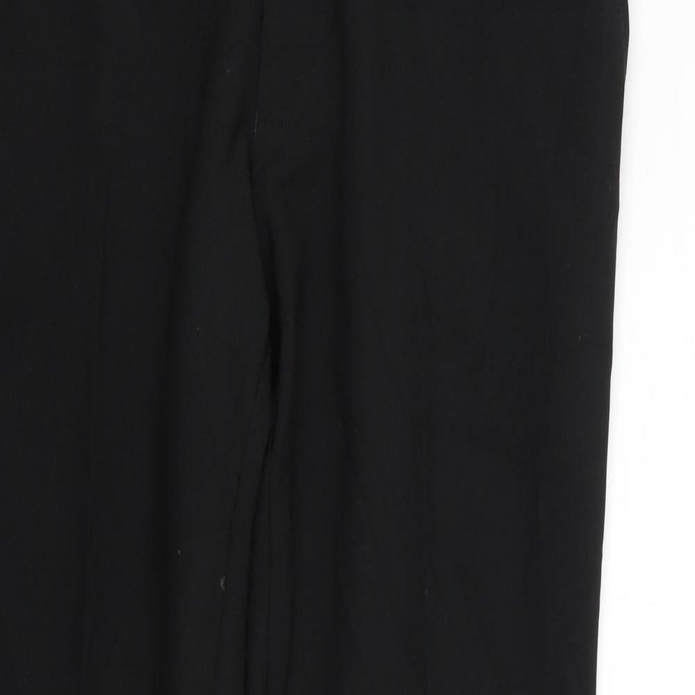 Womens UK Size 32 in Marks and Spencer Regular Fit  Black Trousers