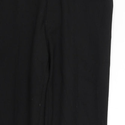 Womens UK Size 32 in Marks and Spencer Regular Fit  Black Trousers