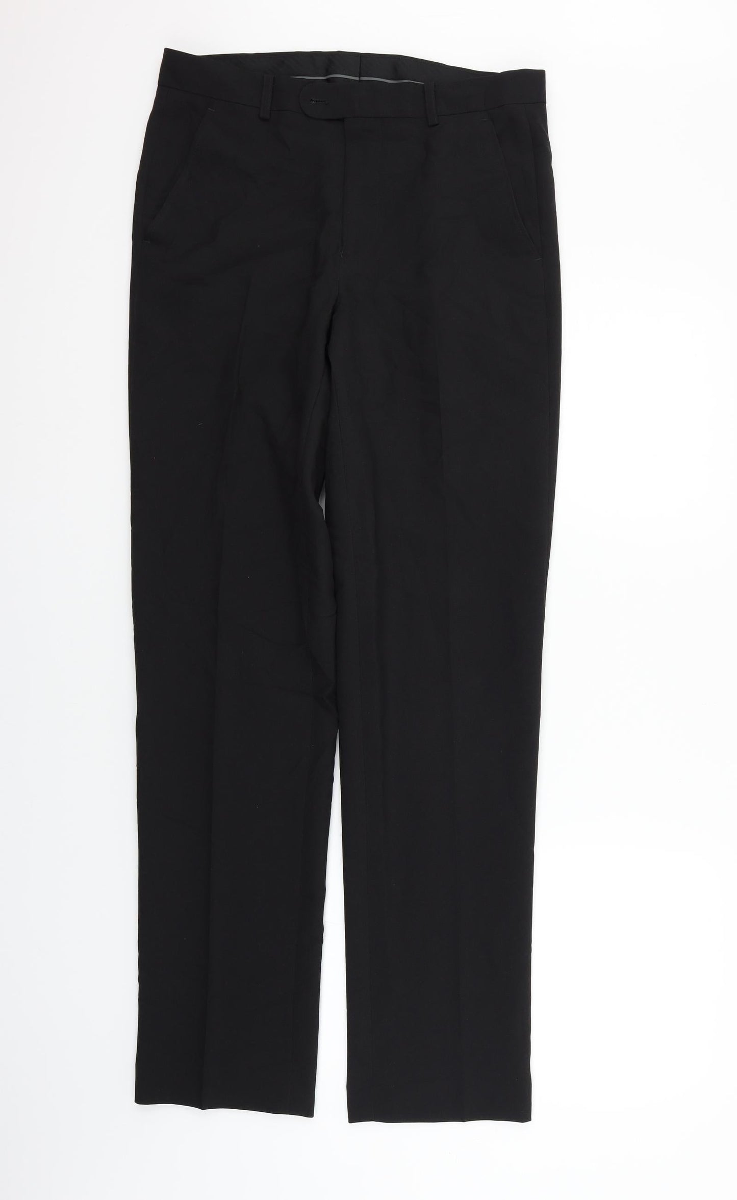 T&W Womens Black   Trousers  Size 30 in L33 in