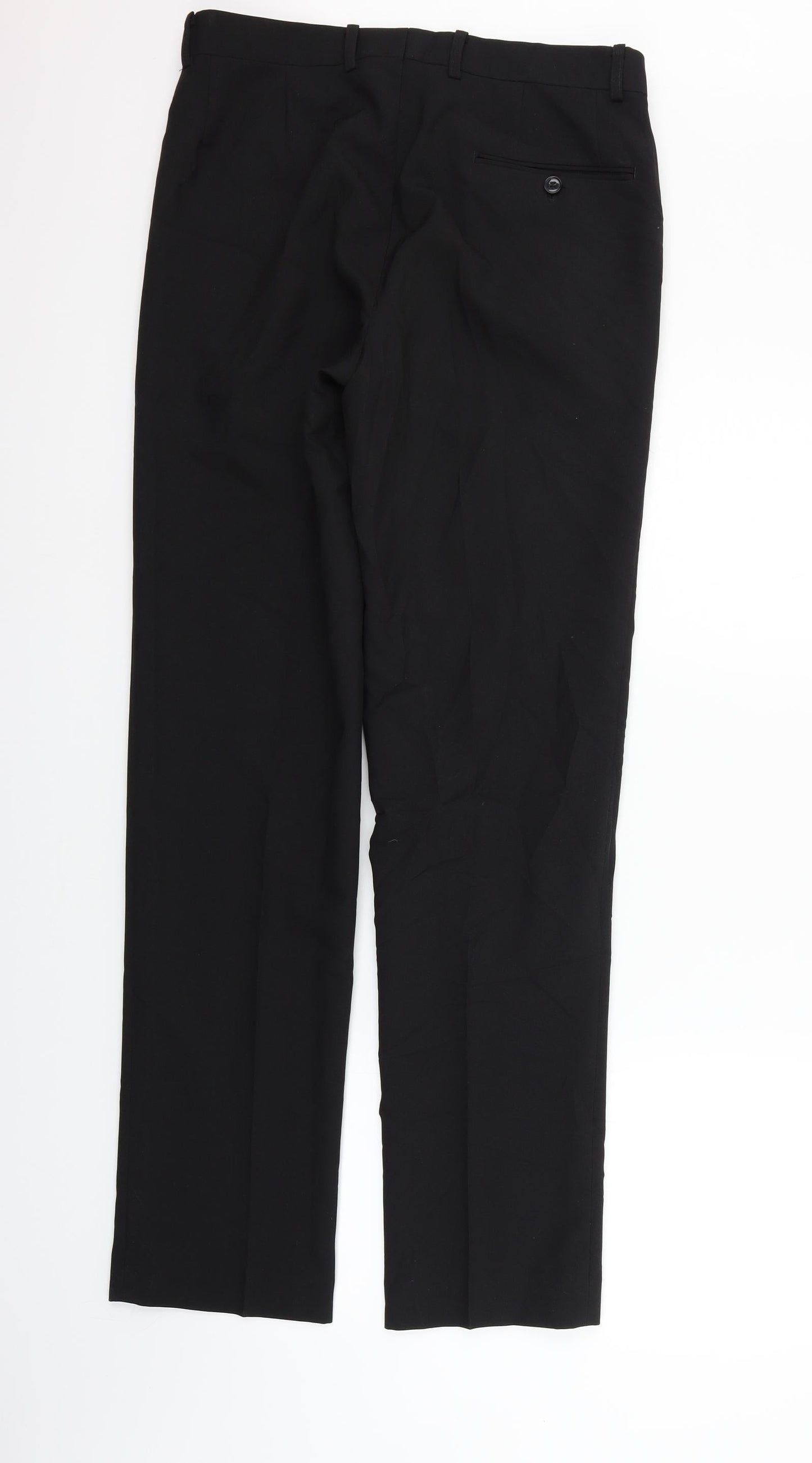 T&W Womens Black   Trousers  Size 30 in L33 in