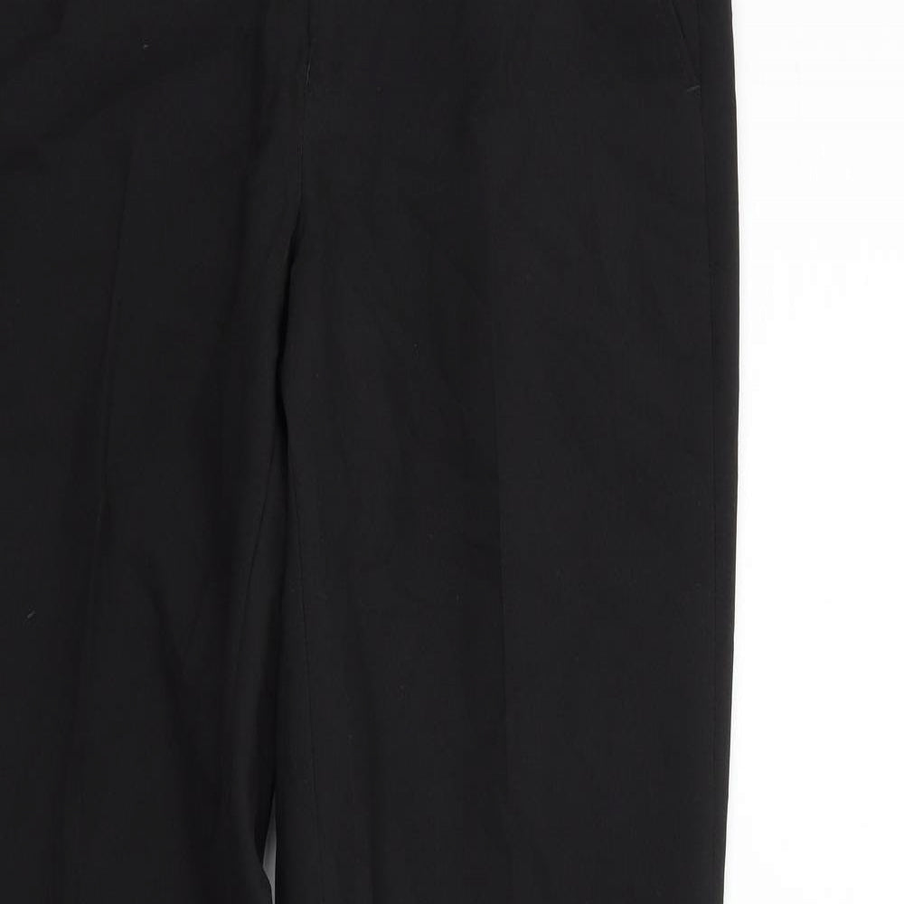 T&W Womens Black   Trousers  Size 30 in L33 in