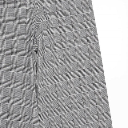 Primark Womens Grey Check  Trousers   L22 in