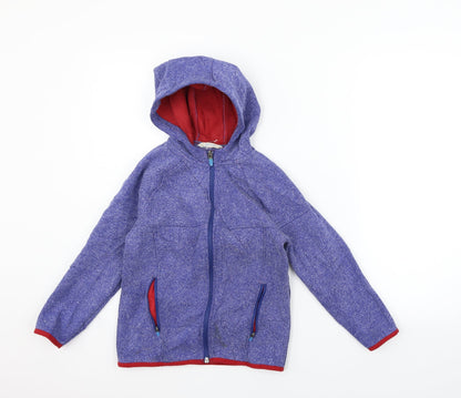 Additional front view of John Lewis boys’ blue jacket, size 8, years