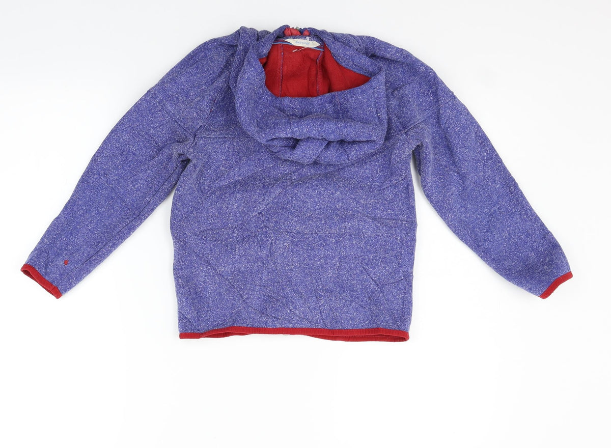 Back view of John Lewis boys’ blue jacket, size 8, years