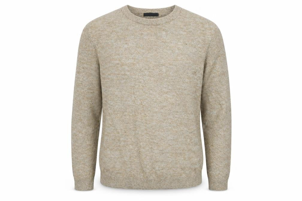 Mens UK Size M ASOS Beige Pullover Jumper