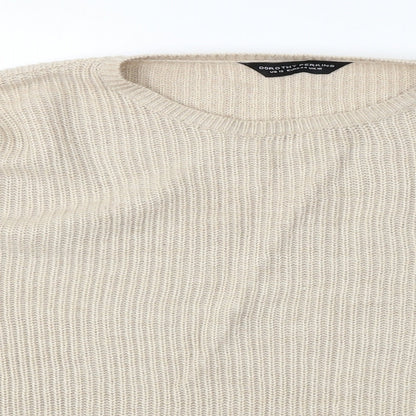 Dorothy Perkins  Womens Beige   Pullover Jumper Size 12