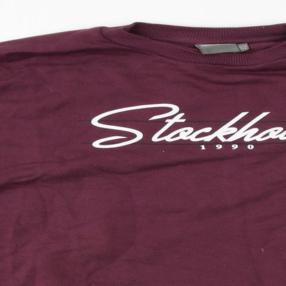 ASOS  Mens Purple   Pullover Jumper Size L