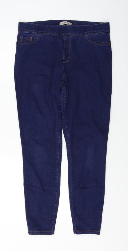 denim co Womens Blue   Skinny Jeans Size 14 L24 in