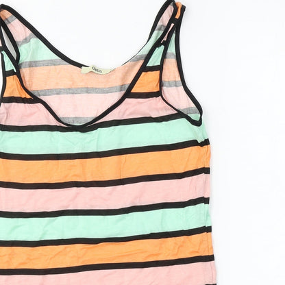 Womens UK Size M Oasis Pink Basic T-Shirt