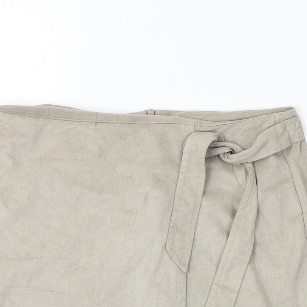 New Look  Womens Grey   A-Line Skirt Size 12