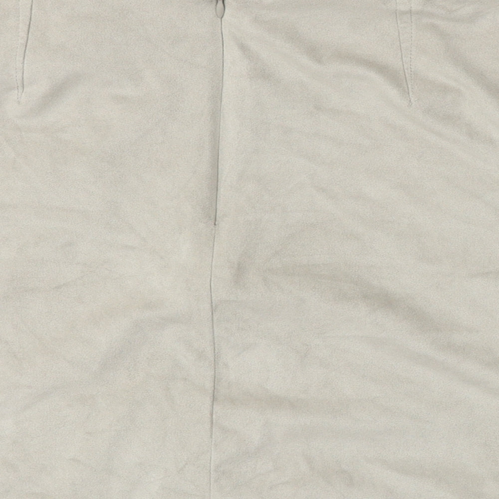 New Look  Womens Grey   A-Line Skirt Size 12