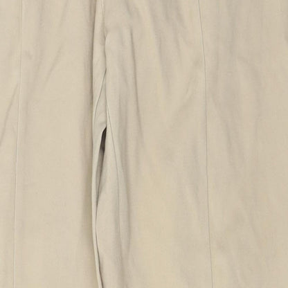 Womens UK Size XL Freesia Regular Fit  Beige Trousers