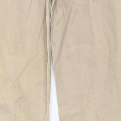 Womens UK Size XL Freesia Regular Fit  Beige Trousers