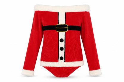 Front view of Atmosphere women’s red jumper, size UK 10