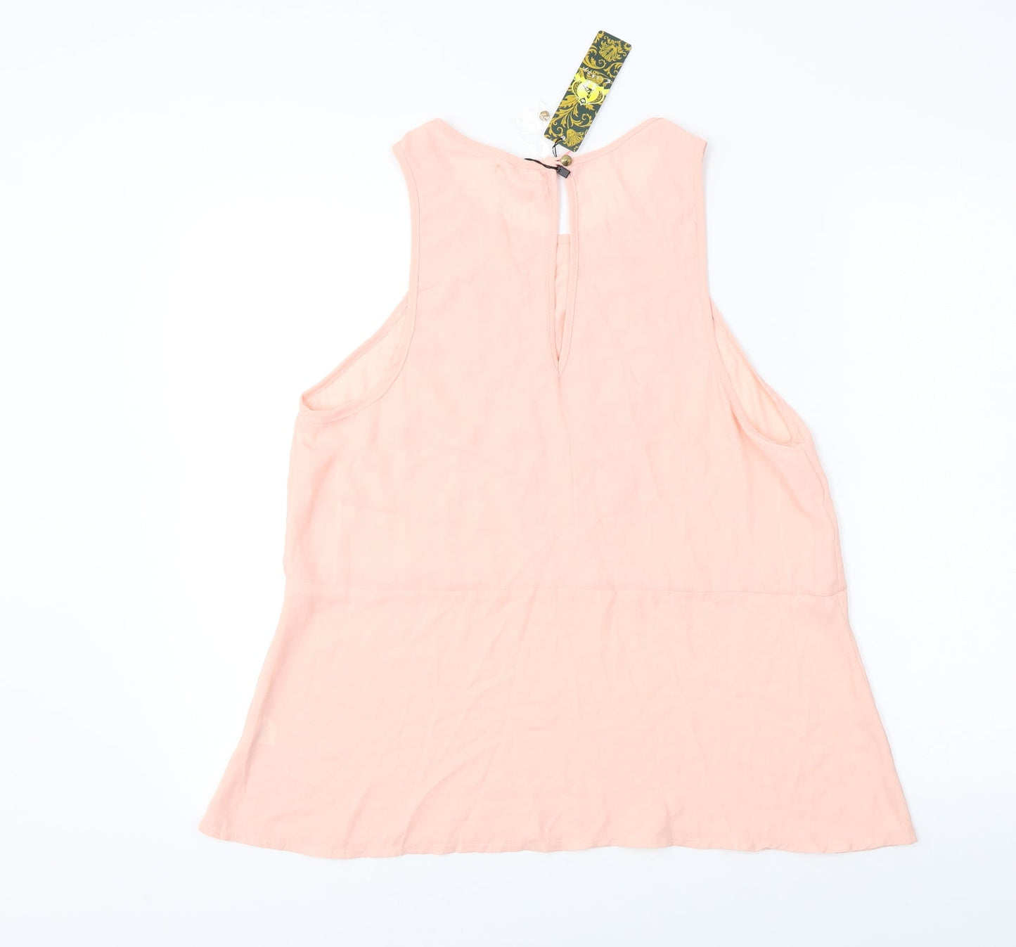 Womens UK Size XL e-lady Pink Basic Blouse