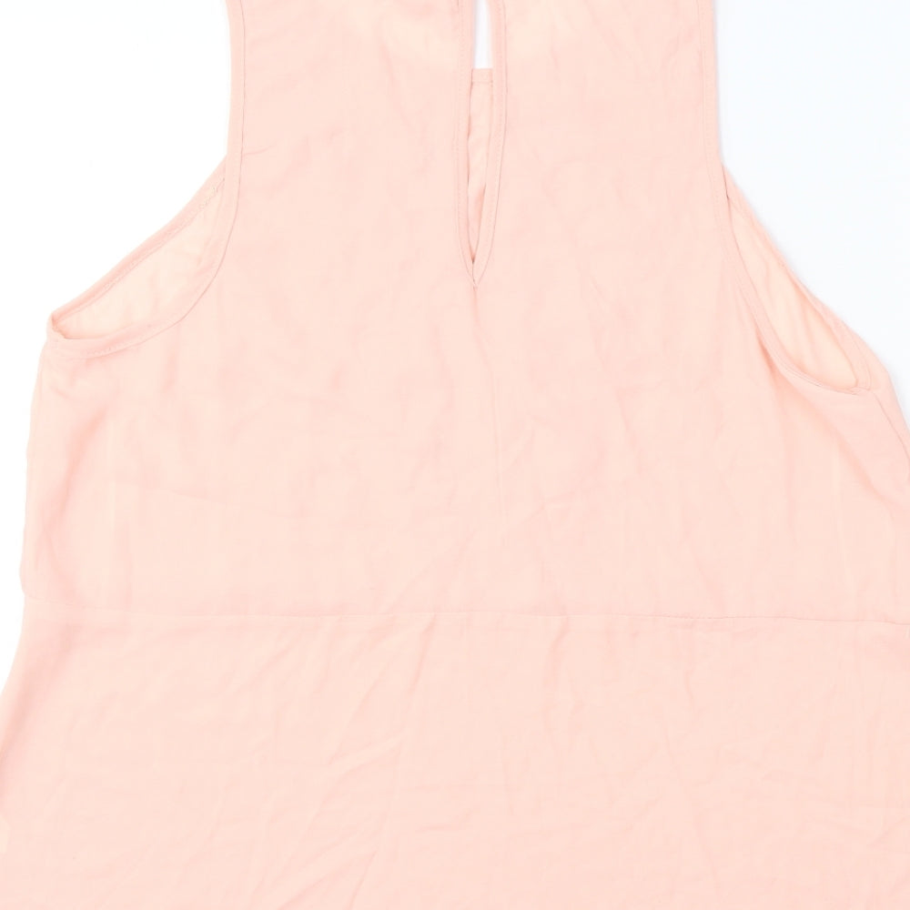 Womens UK Size XL e-lady Pink Basic Blouse