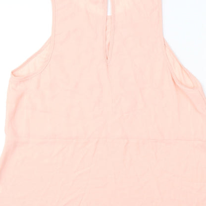 Womens UK Size XL e-lady Pink Basic Blouse