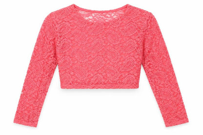 Womens UK Size M Signature Pink Cropped T-Shirt