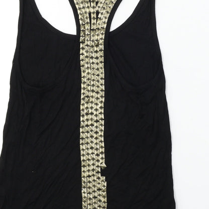 Striking  Womens Black   Basic Tank Size S