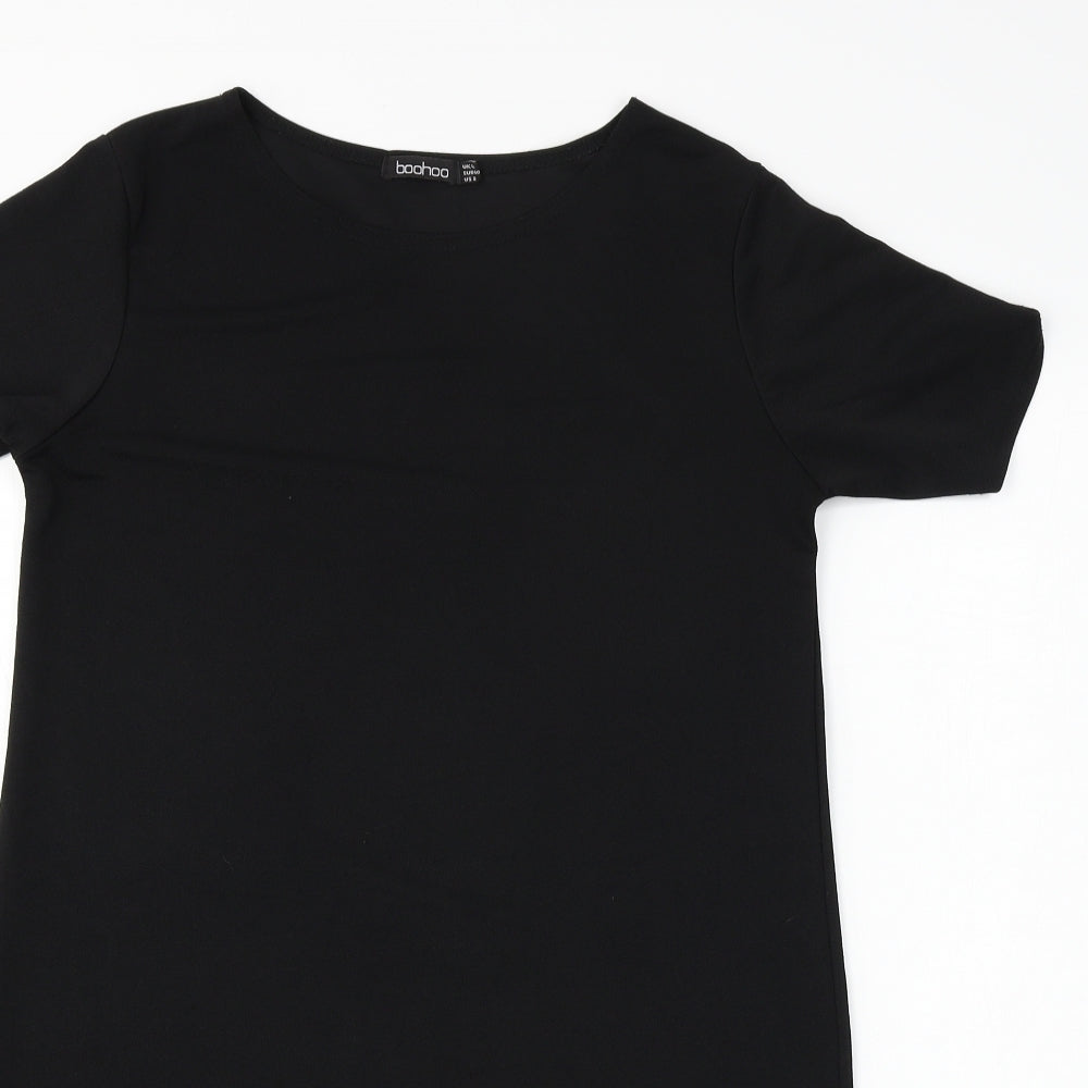 Boohoo  Womens Black   A-Line  Size 12