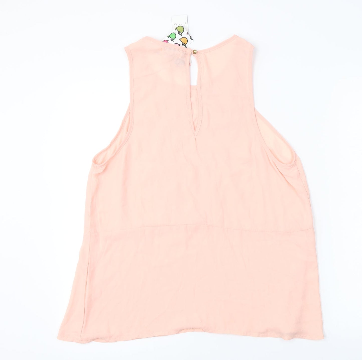 e-lady Womens Pink   Basic Blouse Size XL