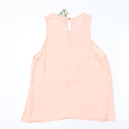 e-lady Womens Pink   Basic Blouse Size XL