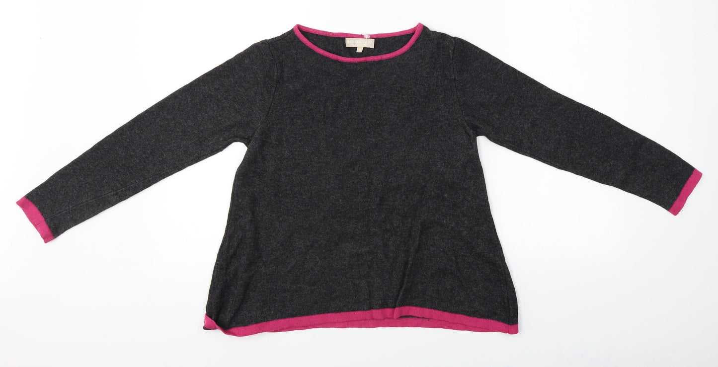 Benedetta B  Womens Grey   Pullover Jumper Size S