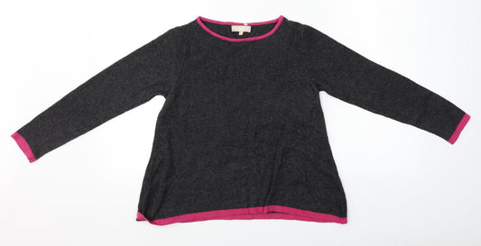 Benedetta B  Womens Grey   Pullover Jumper Size S