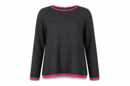 Benedetta B Womens Grey   Pullover Jumper Size S
