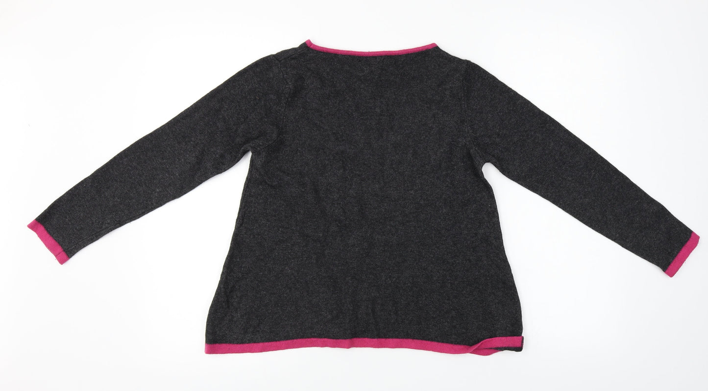 Benedetta B  Womens Grey   Pullover Jumper Size S