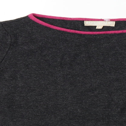 Benedetta B  Womens Grey   Pullover Jumper Size S
