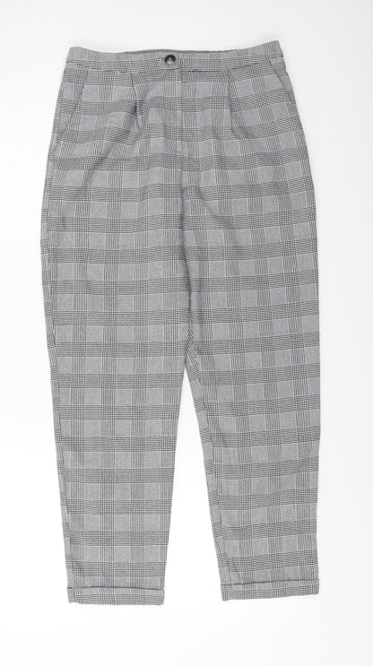 Womens UK Size S Cooperative Regular Fit  Grey Trousers