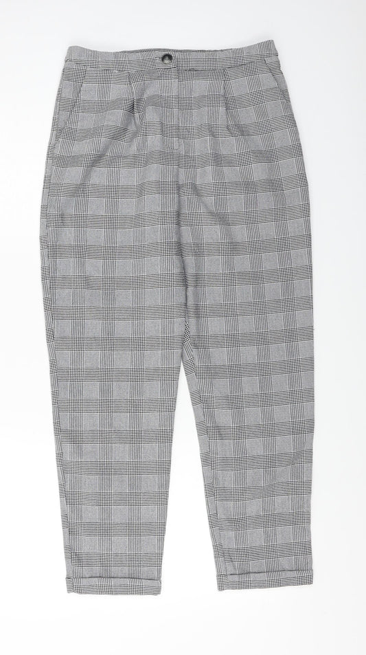 Womens UK Size S Cooperative Regular Fit  Grey Trousers