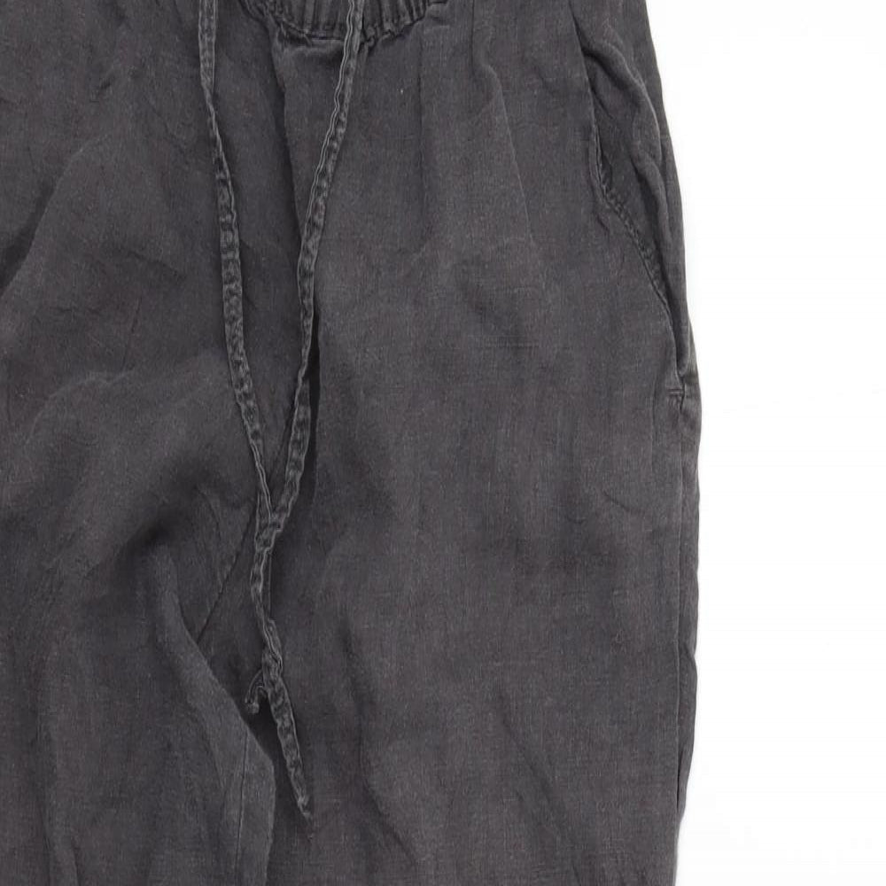 Womens UK Size 34 in H&M Regular Fit  Grey Trousers