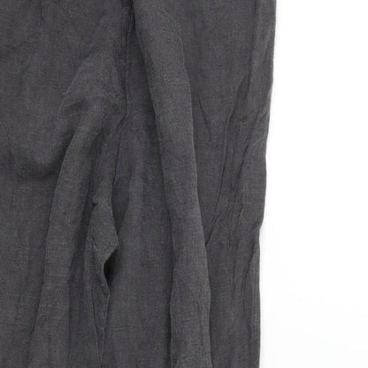 Womens UK Size 34 in H&M Regular Fit  Grey Trousers