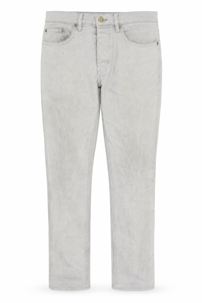Mens UK Size 32 in Topman Regular Fit Straight Grey Jeans