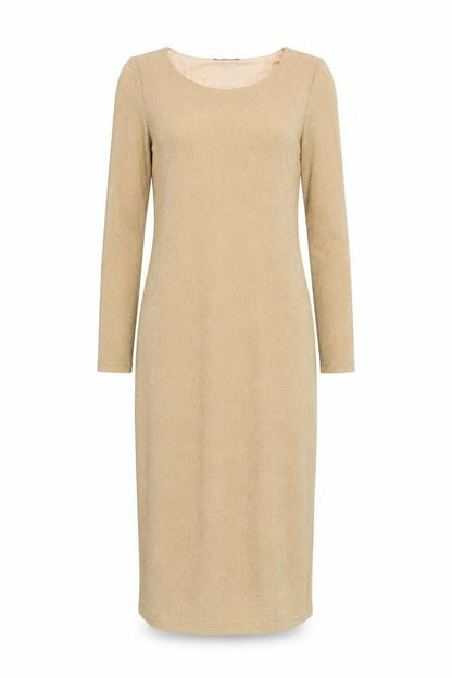 Topshop Womens Gold   A-Line  Size 8  - sparkle detail