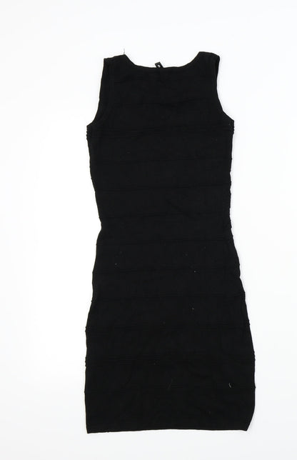 H&M Womens Black   A-Line  Size 6