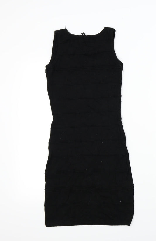 H&M Womens Black   A-Line  Size 6