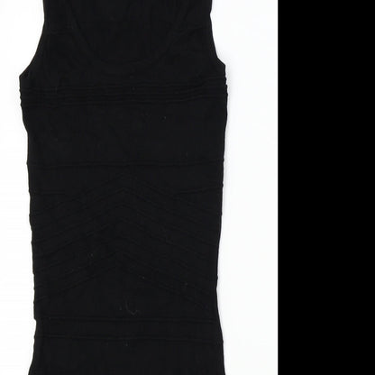 H&M Womens Black   A-Line  Size 6
