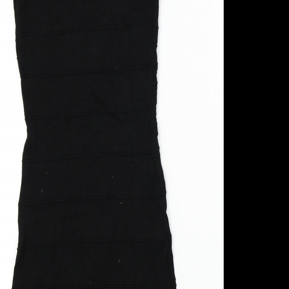 H&M Womens Black   A-Line  Size 6