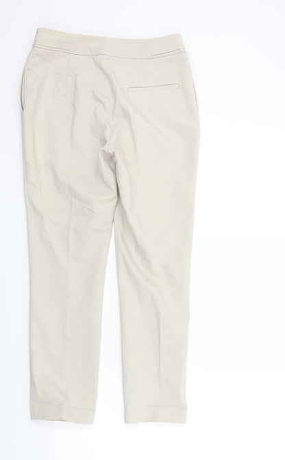 Womens UK Size 36 H&M Regular Fit  Beige Trousers