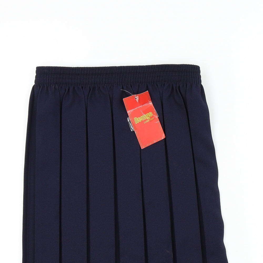 newgo Girls Blue   Pleated Skirt One Size