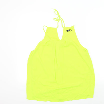 F&F Womens Yellow   Basic T-Shirt Size 12